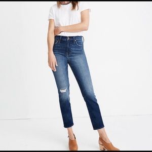 Madewell The Perfect Vintage Crop Jean Bellbrook Wash
